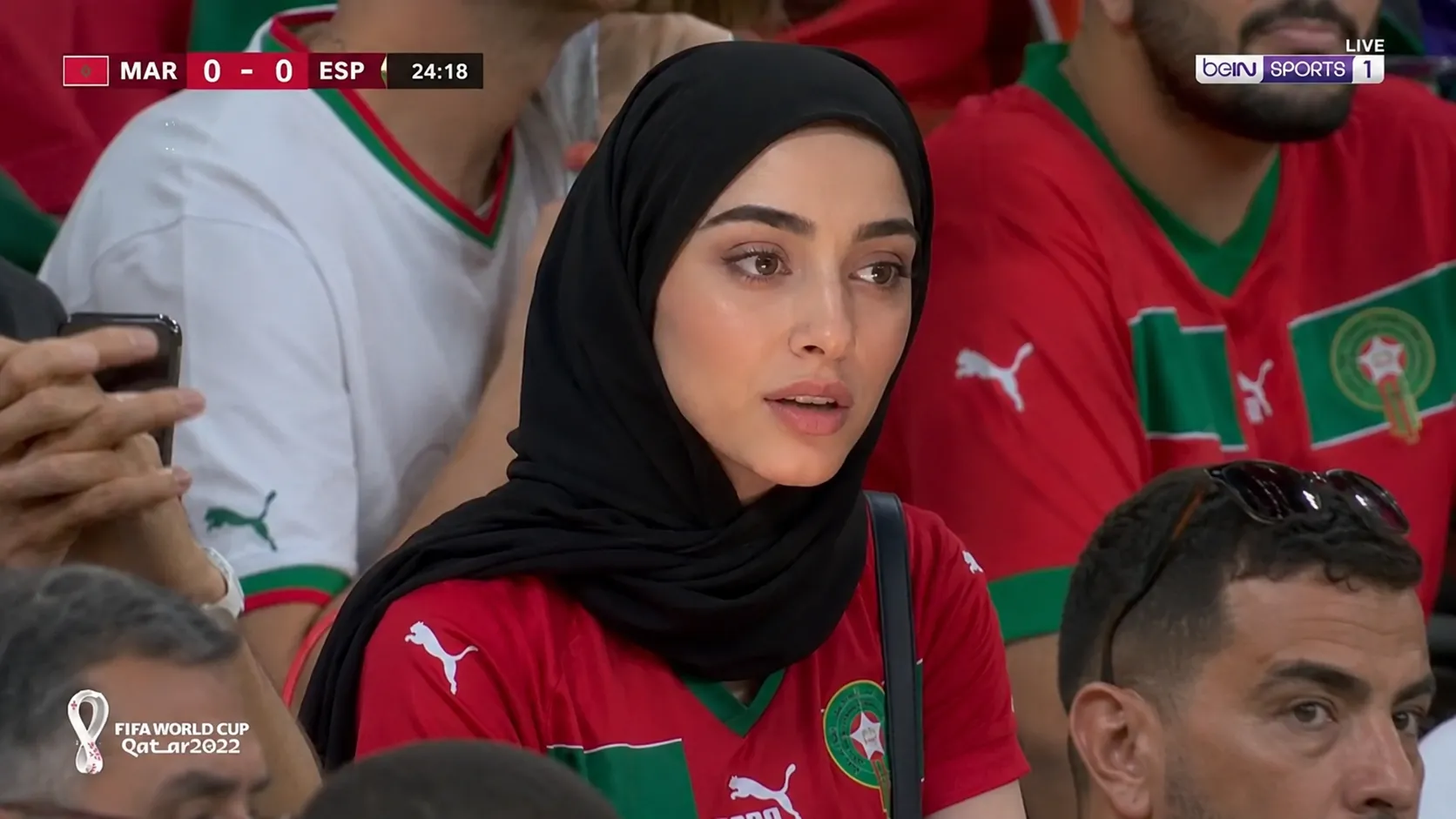Woman Football Stadium Broadcast
